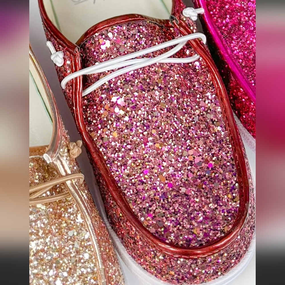 Corky's "Kayak" Glitter Boat Shoes - Picture 2 of 5